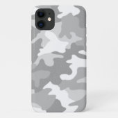 Leichte graue Camouflage Case-Mate iPhone Hülle (Rückseite)