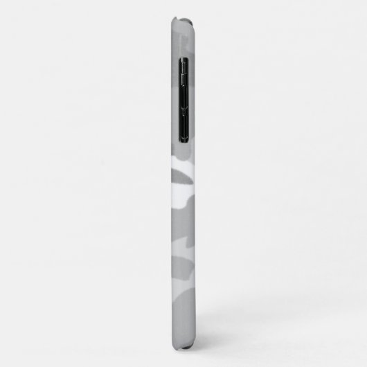 Leichte graue Camouflage Case-Mate iPhone Hülle (Hinten/Links)