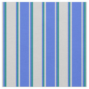 Leichte graue, königliche blaue und Aquamarin farb Stoff