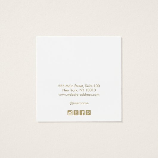 Leichte graue Leinensignatur (Rückseite)