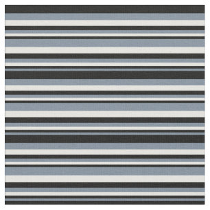 Leichte, graue, schwarze und weiße Linien Stoff