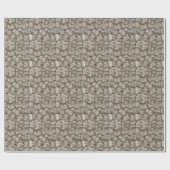 Leichte graue Stone Textur Wrapping Paper Roll Geschenkpapier (Flach)
