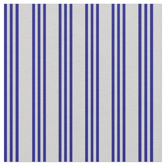 Leichte graue und blaue Streifen Stoff (Nahaufnahme)