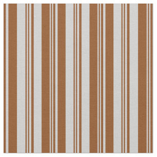 Leichte graue und braune Linien Stoff