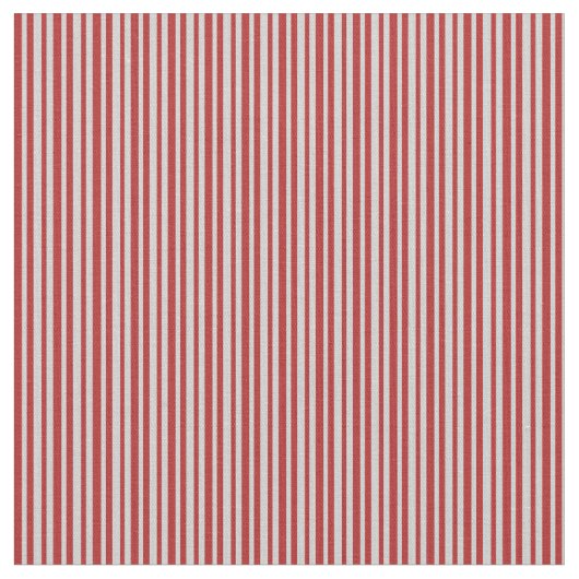 Leichte graue und rote Linien Stoff (Nahaufnahme)