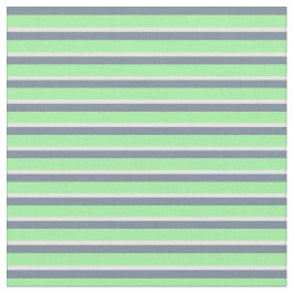 Leichte, graue, weiße und grüne Linien Stoff