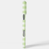 Leichte grüne Buffalo Karo Ihr Baby Foto Case-Mate iPhone Hülle (Rückseite / Rechts)