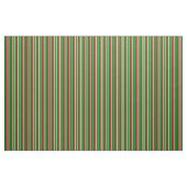 Leichte grüne, dunkelgrüne Streifen Stoff (Fat Quarter (45,7 x 55,9 cm))
