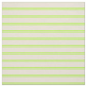 Leichte grüne und biskfarbene Linien Stoff (Muster)