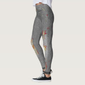 Leichte Halloween-Zombie-Kostüme-Leggings Leggings (Links)
