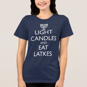 LEICHTE KANDER UND ESSEN LETTEN Tri-Blend SHIRT