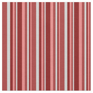 Leichte Koralle, Maroon, leicht grau und braun gef Stoff