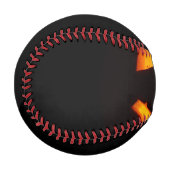 Leichte Kürbislaterne Baseball (Vorderseite Links)