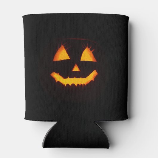 Leichte Kürbislaterne Dosenkühler (Rückseite)