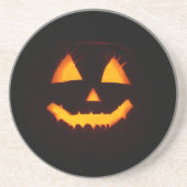 Leichte Kürbislaterne Getränkeuntersetzer (Vorne)