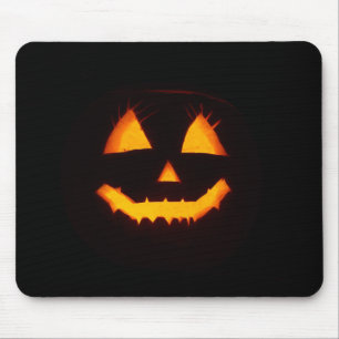 Leichte Kürbislaterne Mousepad