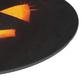 Leichte Kürbislaterne Schneidebrett (Ecke)