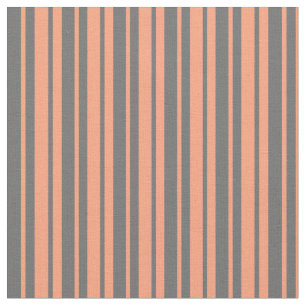 Leichte Lachs und Dim Gray Lines Stoff