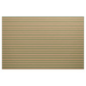 Leichte Lachse und dunkelolivgrünes Muster Stoff (Fat Quarter (45,7 x 55,9 cm))