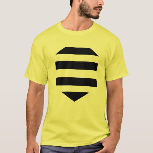 Leichte Last Minute Halloween Bumblebekostüme Kind T-Shirt (Vorderseite)