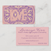 Leichte Liebe Visitenkarte (Vorne/Hinten)