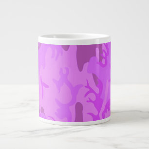 Leichte Lila Camouflage Jumbo-Tasse