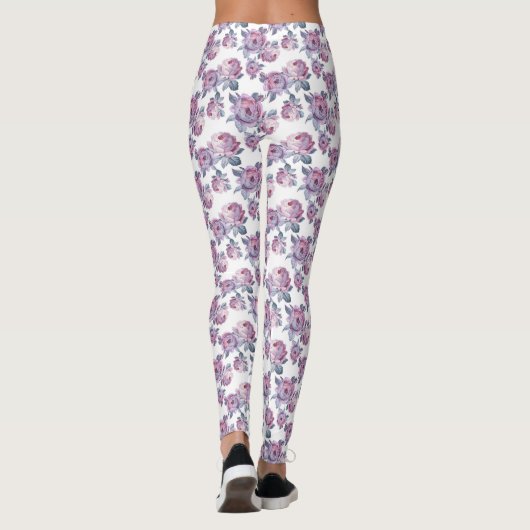 Leichte, Lila Leggings (Rückseite)