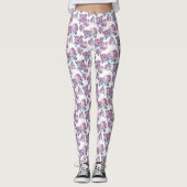 Leichte, Lila Leggings (Vorderseite)