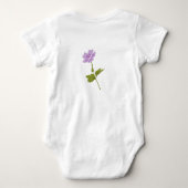 Leichte lila li'l Fee Baby Strampler (Rückseite)