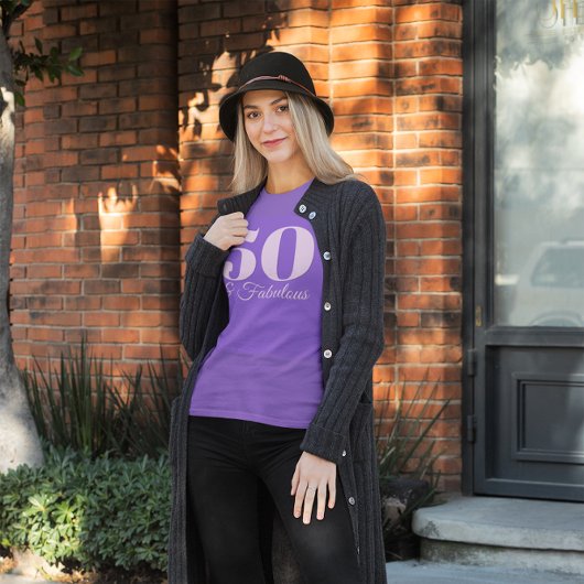 Leichte Lila Nummer 50 & Fabulous T-Shirt