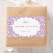 Leichte Lila, Personalisierte, hausgemachte Cookie (Insitu)