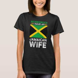 Leichte mir die jamaikanische Ehefrau Jamaika T-Shirt