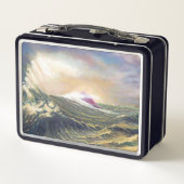 Leichte Mittagsschachtel Metall Brotdose (Rückseite)