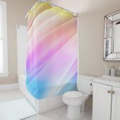 Leichte Multicolor, Rainbow-Abdeckung mit langen L Duschvorhang (Beispiel)