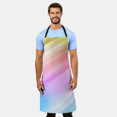 Leichte Multicolor, Rainbow-Abdeckung mit langen L Schürze (Getragen)