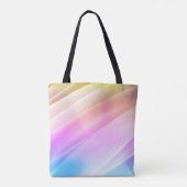 Leichte Multicolor, Rainbow-Abdeckung mit langen L Tasche (Rückseite)