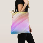 Leichte Multicolor, Rainbow-Abdeckung mit langen L Tasche (Von Nahem)