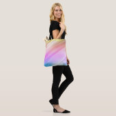 Leichte Multicolor, Rainbow-Abdeckung mit langen L Tasche (Am Model)