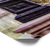 Leichte Plätze an der Plaza de Espana Poster (Ecke)