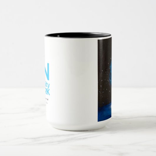 Leichte Post im Winter Tasse (Zentrum)