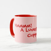 Leichte Rhymslang-Trinkmotto Tasse (Vorderseite Links)