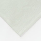 Leichte, rosa Zweige Monogram Fleece Blanket (Ecke)