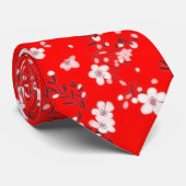 Leichte rote Printwerbung Krawatte (Gerollt)