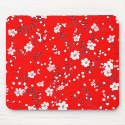 Leichte rote Printwerbung Mousepad (Vorne)