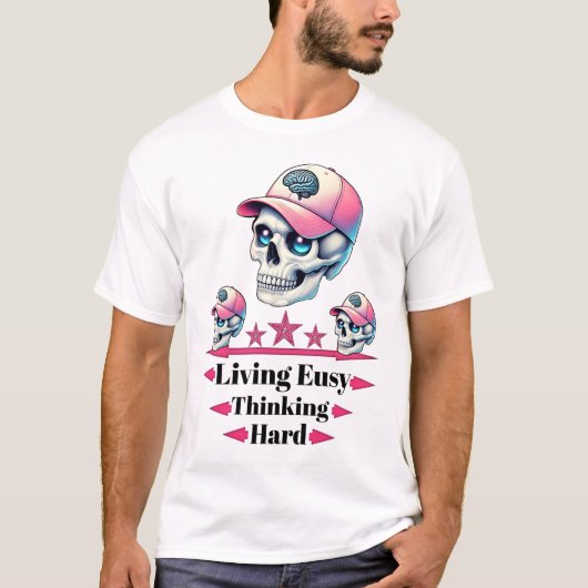 Leichte Schädelkappe Motivierend Urban Tshirt (Vorderseite)