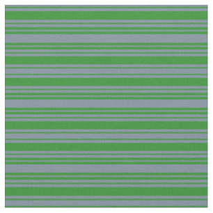 Leichte Schiefergrauen- und Waldgrüne Linien Stoff