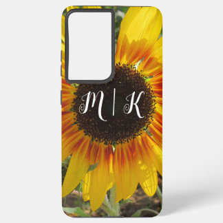 Leichte Sommersonnenblume Samsung Galaxy Hülle