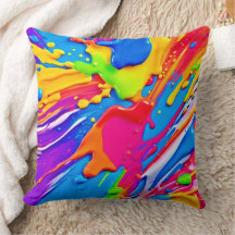 Leichte Spritzer-Farbburstgestaltung