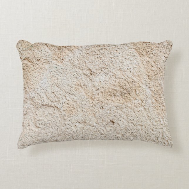 Leichte Textur der alten antiken Wand, Schicht von Dekokissen (Vorderseite)