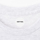 LEICHTE TEXTURE EINFACHE MINIMAL-TEXT STYLE-ETIKET ETIKETTEN (Befestigt)